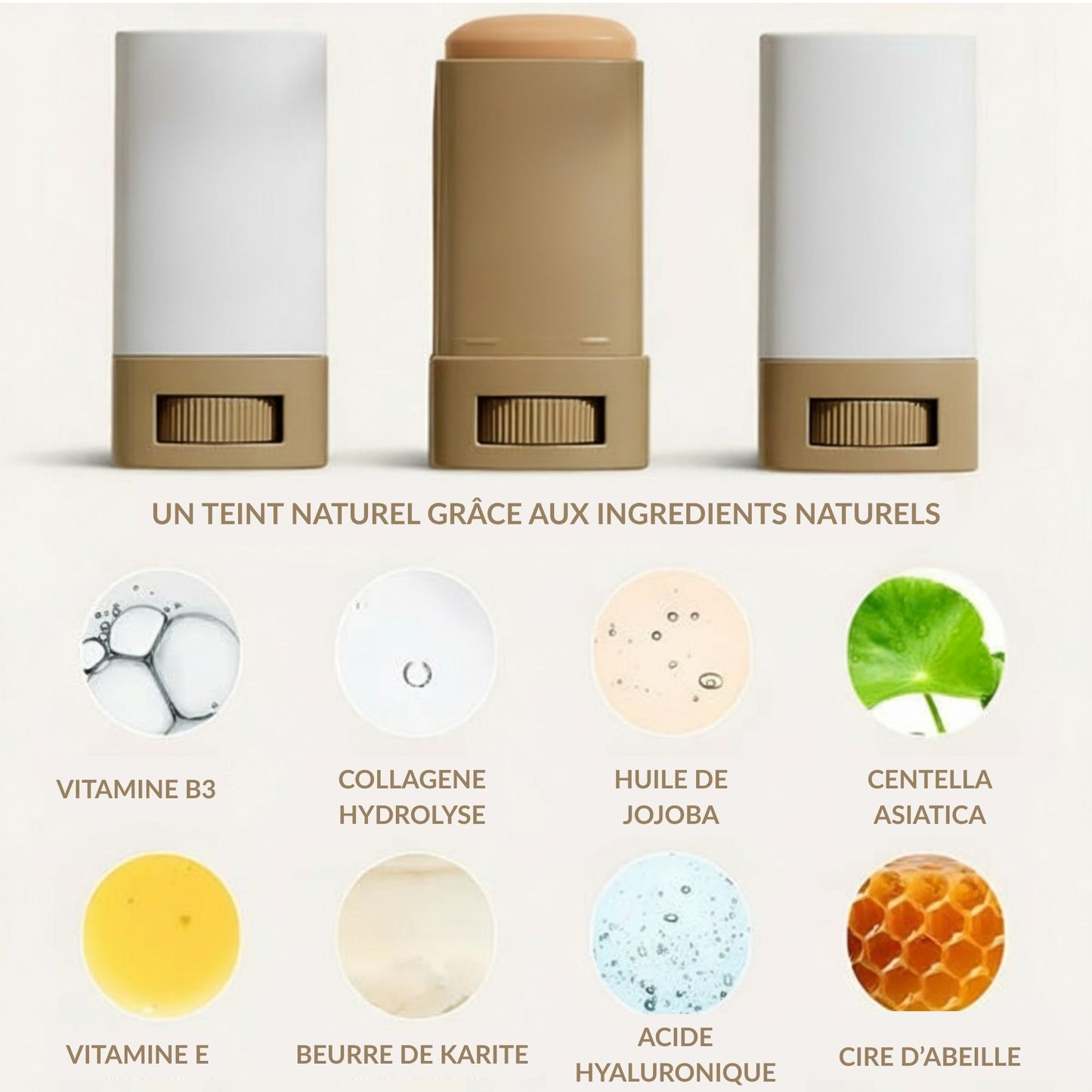 Lunexia Beauty Skin Glow Stick – Visage Parfait et Hydratation Intense grâce au Sérum